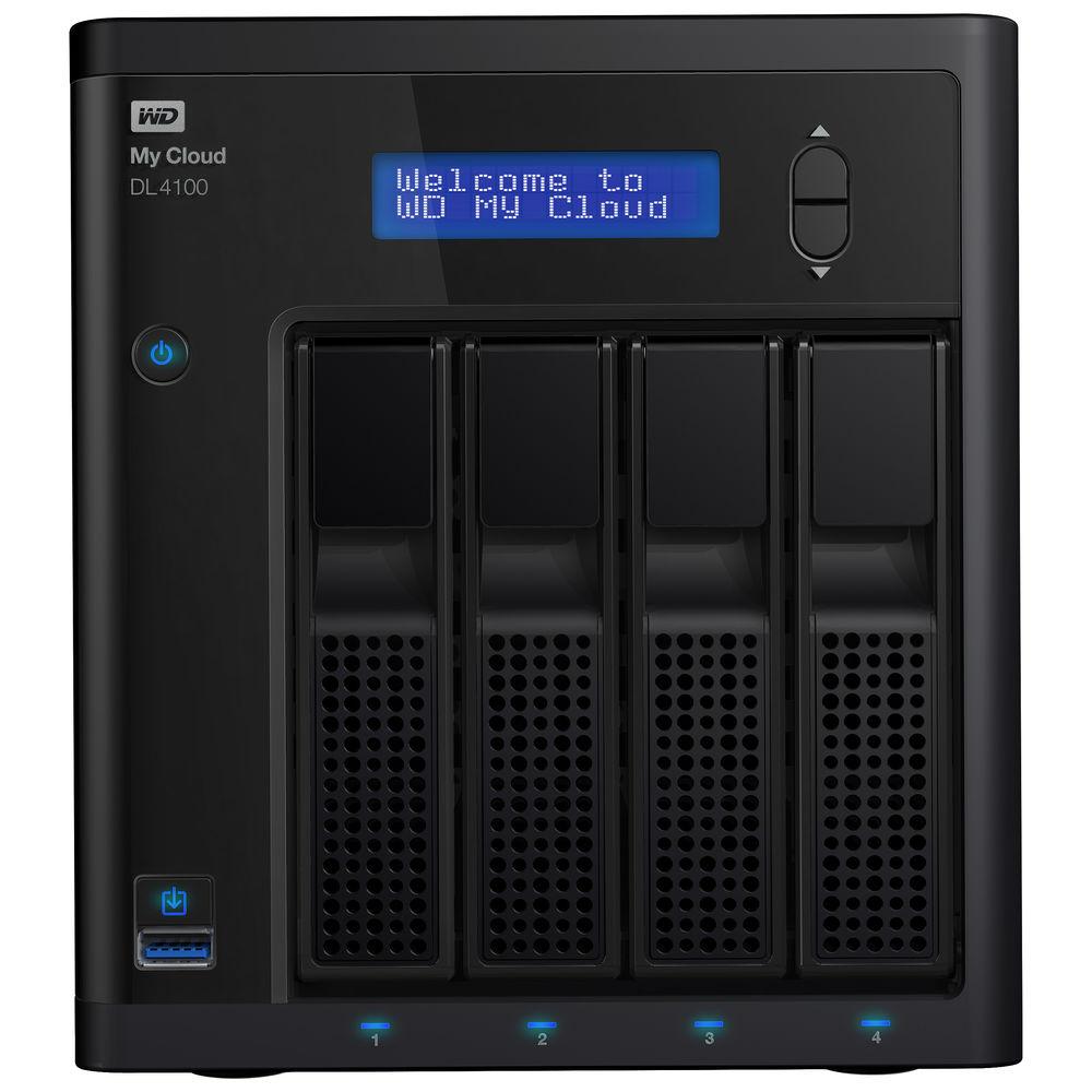 WD My Cloud PR4100 32TB 4-Bay NAS Server