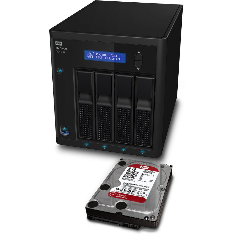 WD My Cloud PR4100 32TB 4-Bay NAS Server