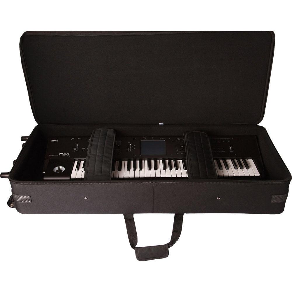 Gator Cases GK-88-Slim Lightweight Keyboard Case with Wheels - for Slkim 88-Key Keyboards