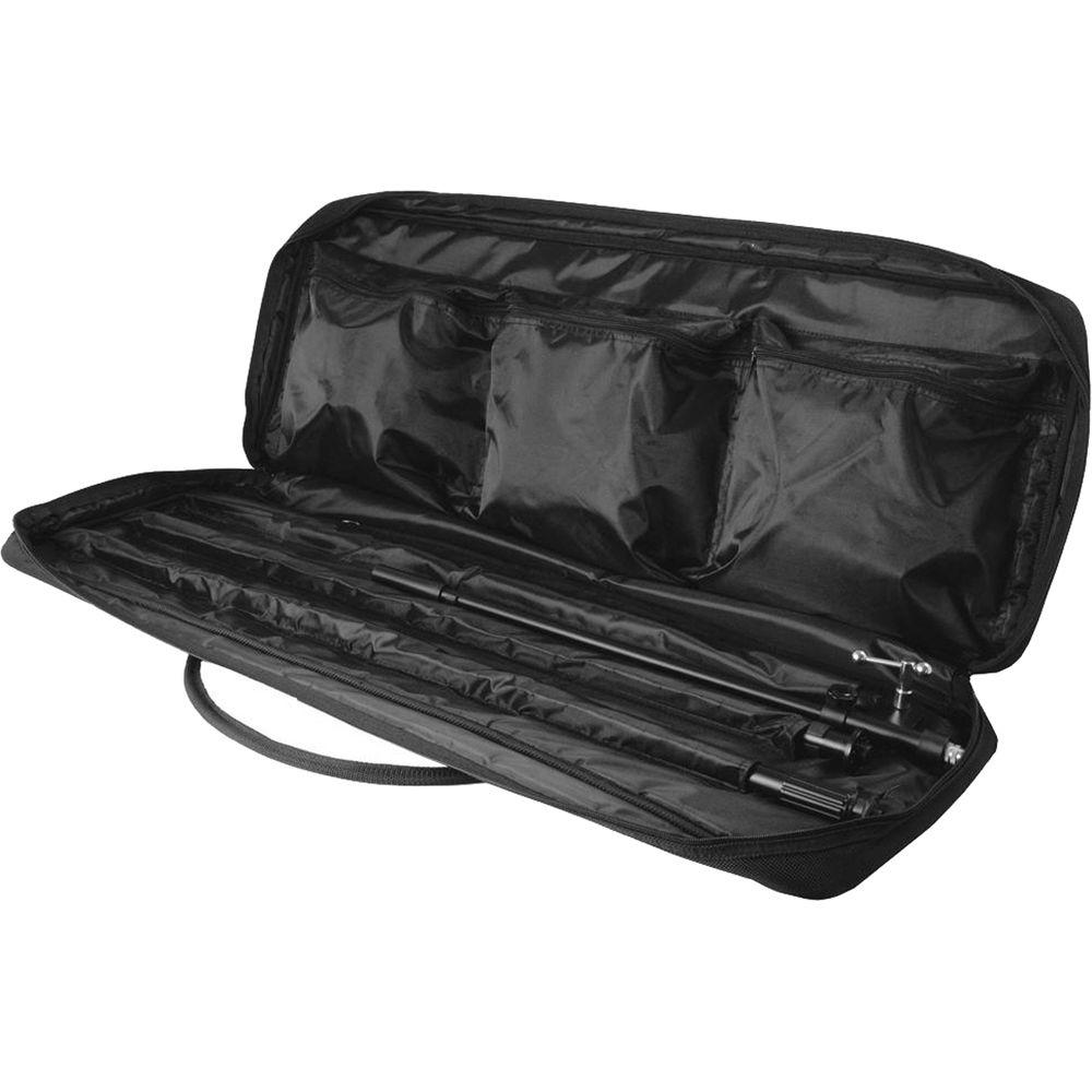 On-Stage MSB6500 Mic Stand Bag - holds 3 Round Base, 3 Hex Base Microphone Stands or Various Booms