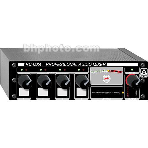 RDL RU-MX4 4-Channel Mic Line Mixer