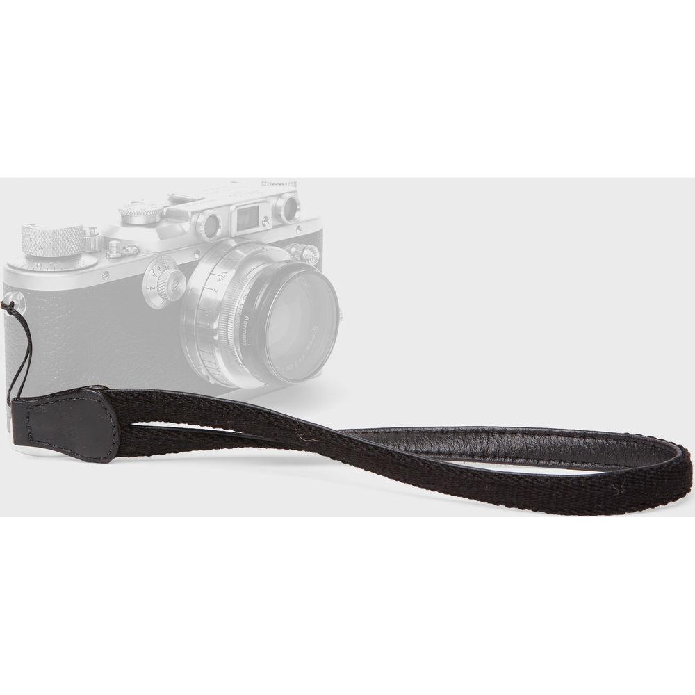 Cecilia Gallery Alpaca Wool & Leather Camera Wrist Strap with Cord Tethering