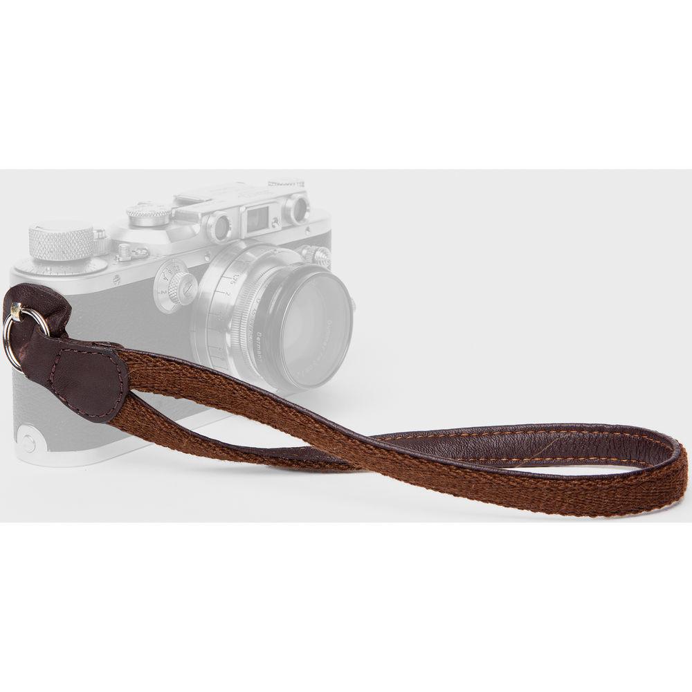 Cecilia Gallery Alpaca Wool & Leather Camera Wrist Strap with Ring Tethering