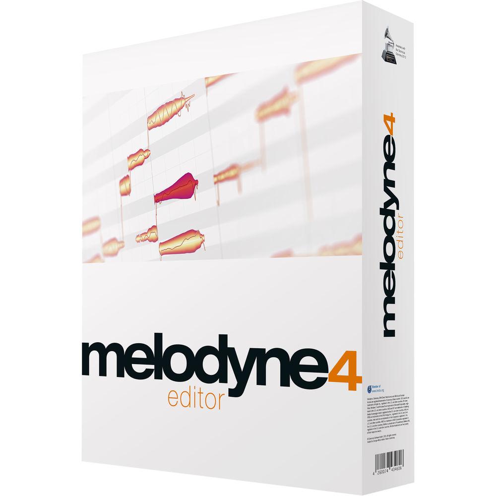 Celemony Melodyne Editor 4 - Polyphonic Pitch Shifting Time Stretching Software