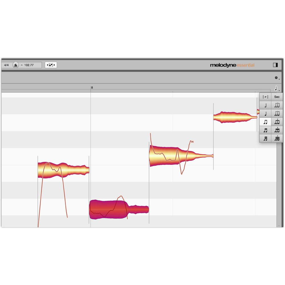 Celemony Melodyne Essential 4 - Pitch Shifting Time Stretching Software