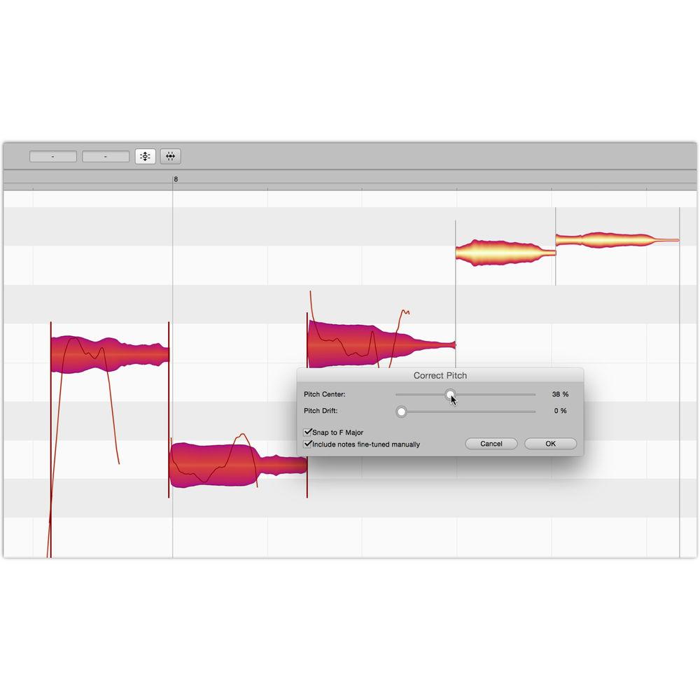 Celemony Melodyne Essential 4 - Pitch Shifting Time Stretching Software
