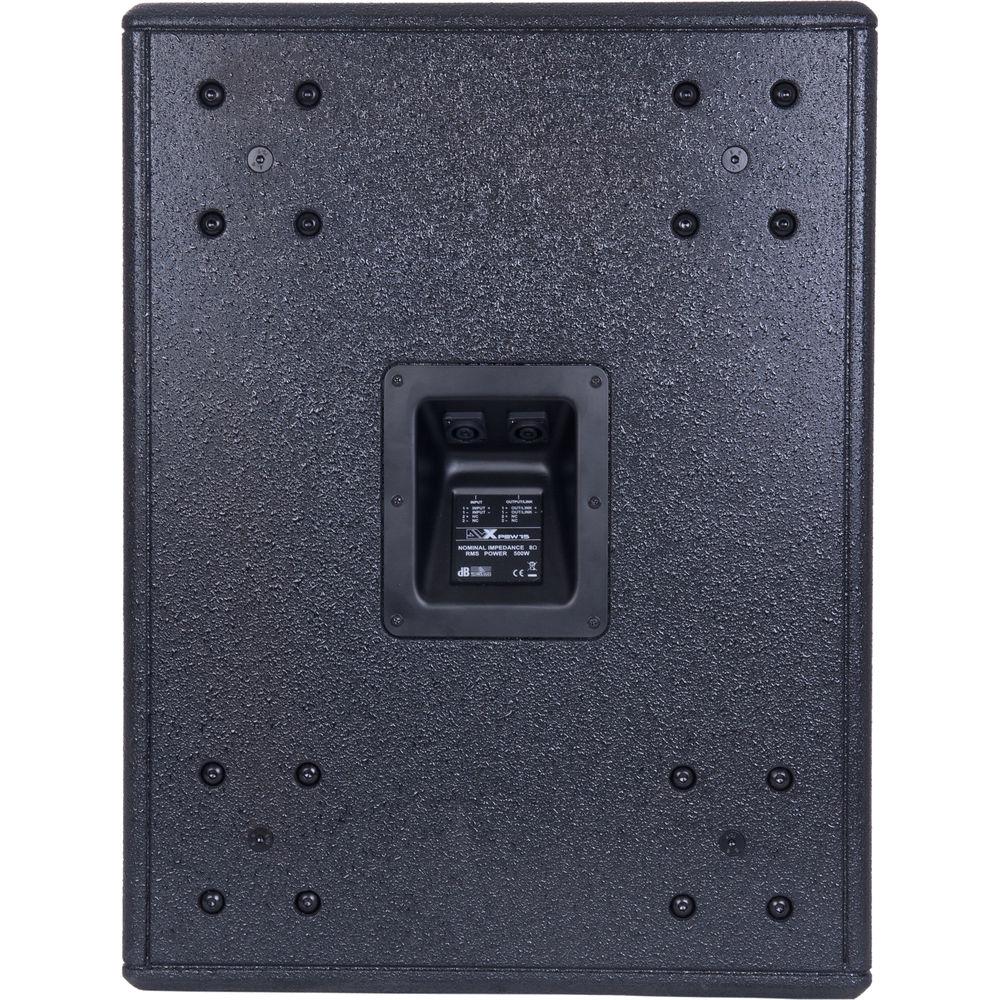dB Technologies DVX PSW15 15" 500W Passive Subwoofer
