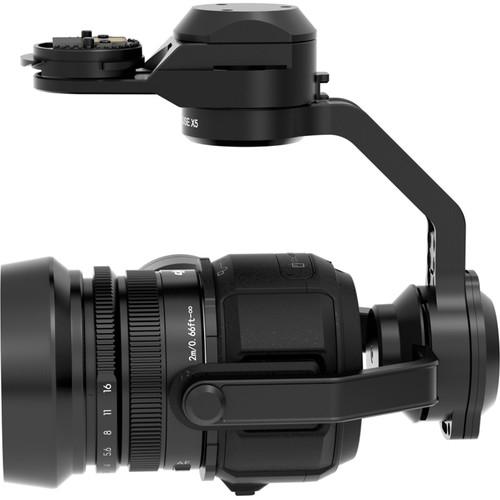 DJI Zenmuse X5 Camera and 3-Axis Gimbal with 15mm f 1.7 Lens