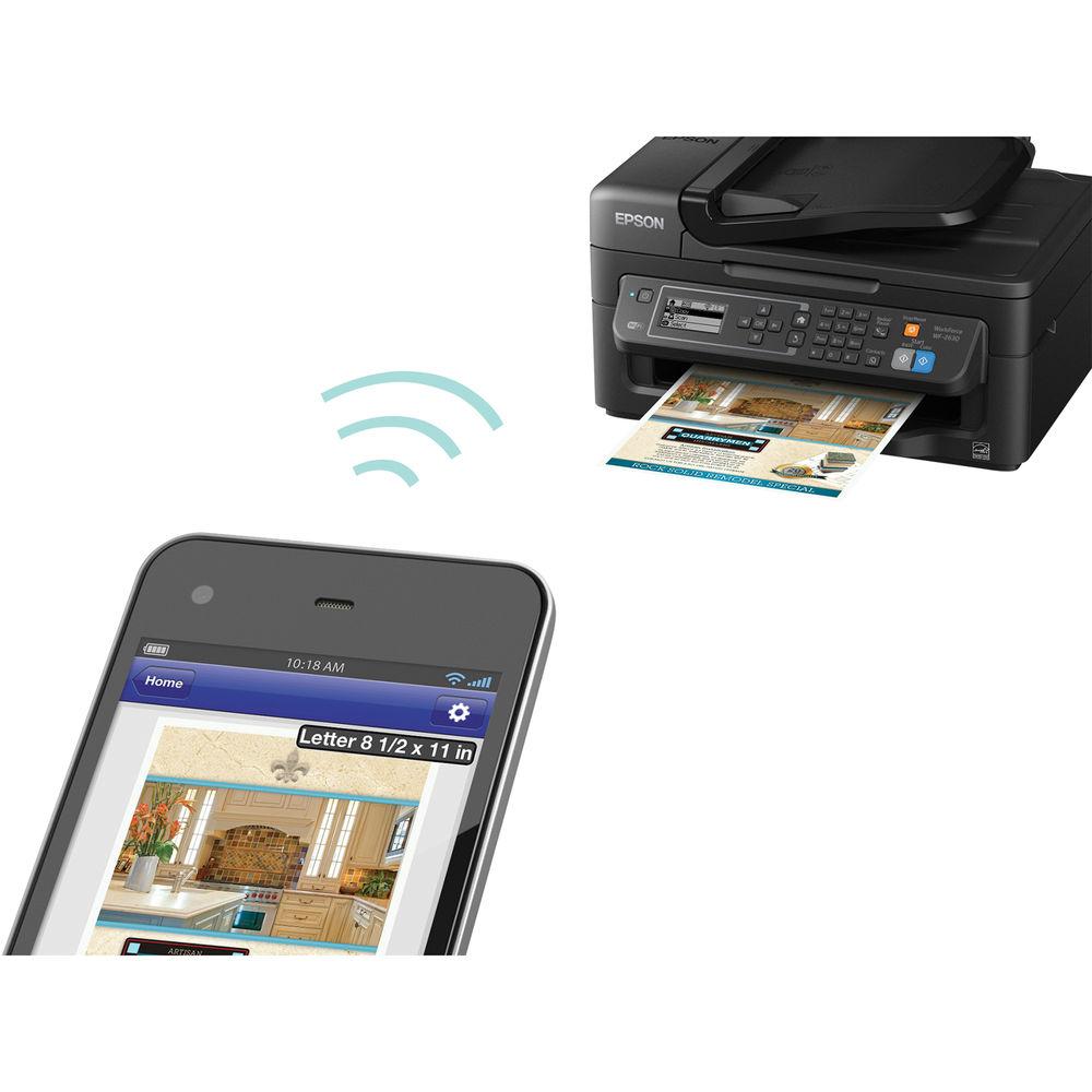 Epson WorkForce WF-2630 All-In-One Inkjet Printer