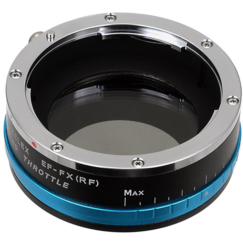 FotodioX Canon EF EF-S Lens to Fujifilm X-Mount Camera Vizelex ND Throttle Adapter