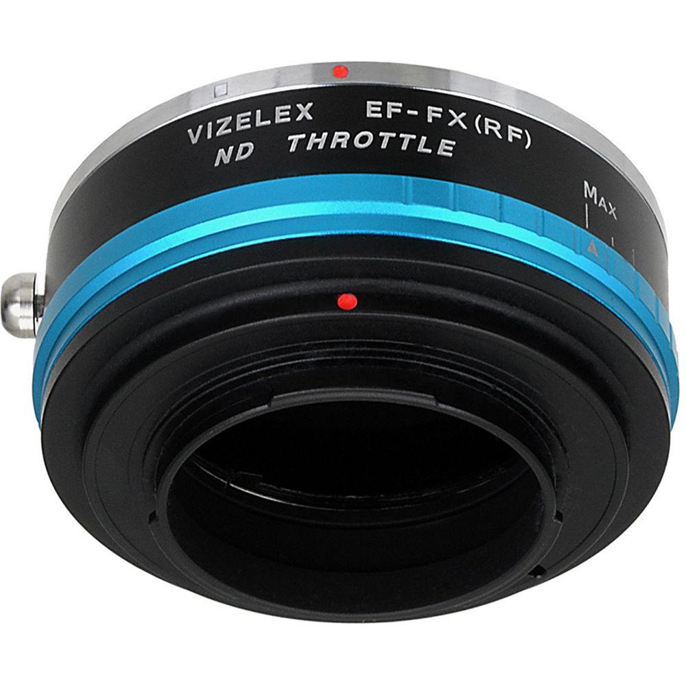 FotodioX Canon EF EF-S Lens to Fujifilm X-Mount Camera Vizelex ND Throttle Adapter