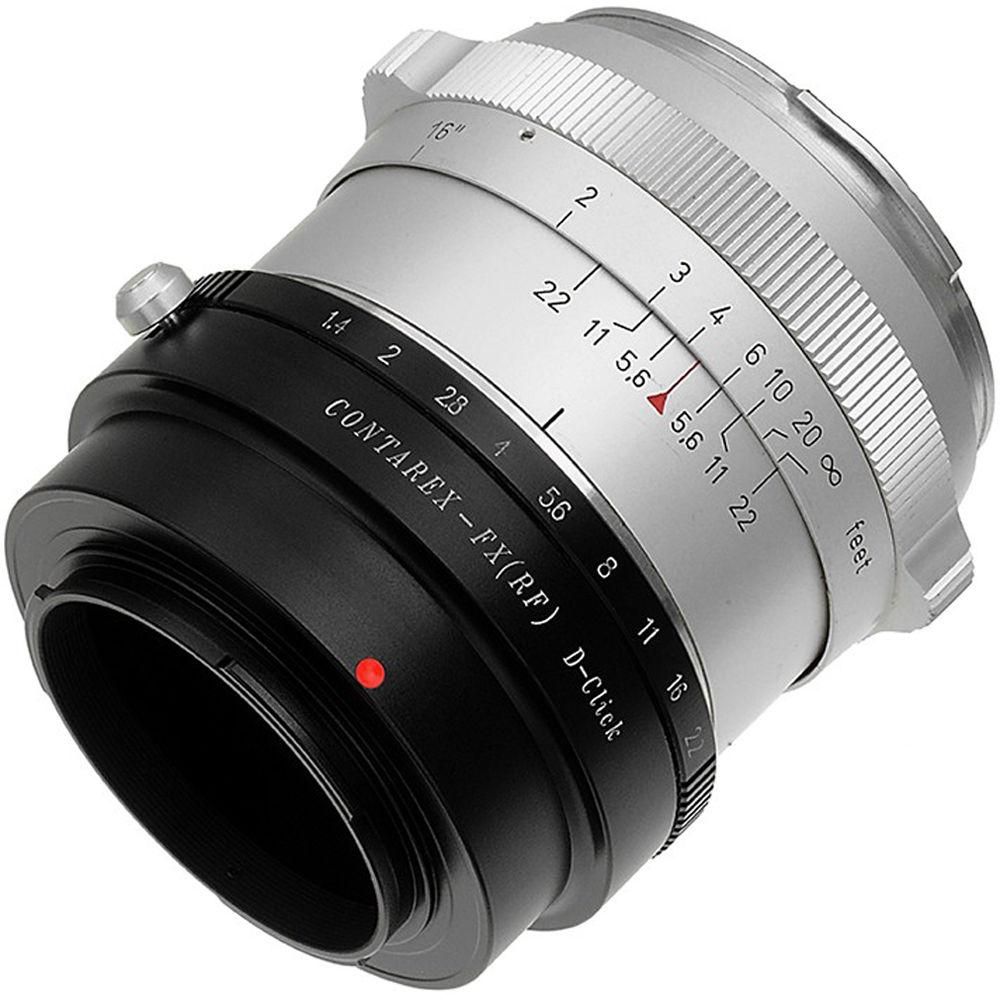 FotodioX Pro Lens Mount Adapter for Contarex-Mount Lens to Fujifilm X-Mount Camera