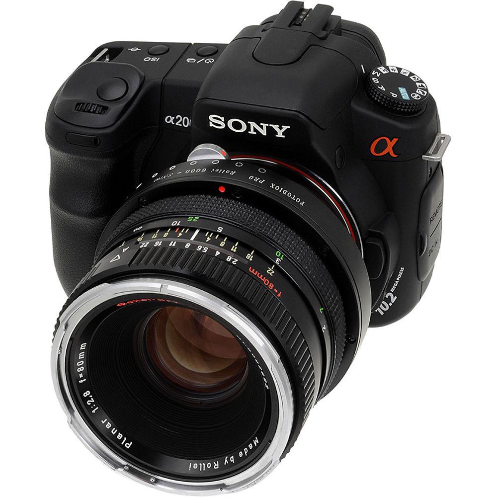 FotodioX Pro Lens Mount Adapter for Rolleiflex 6000-Mount Lens to Sony A-Mount Camera