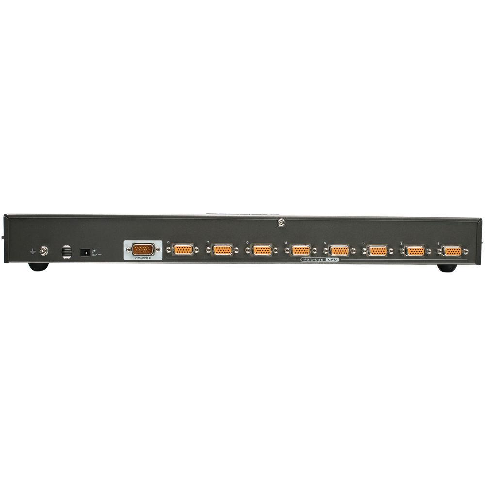 IOGEAR GCS1808iKITU 19" Rack Mount 8-Port IP Based KVM Switch Kit with USB KVM Cables