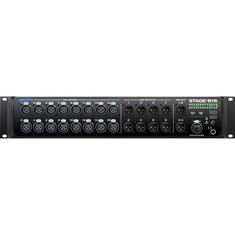 MOTU Stage-B16 - 16-Channel Stage Box and Audio Interface
