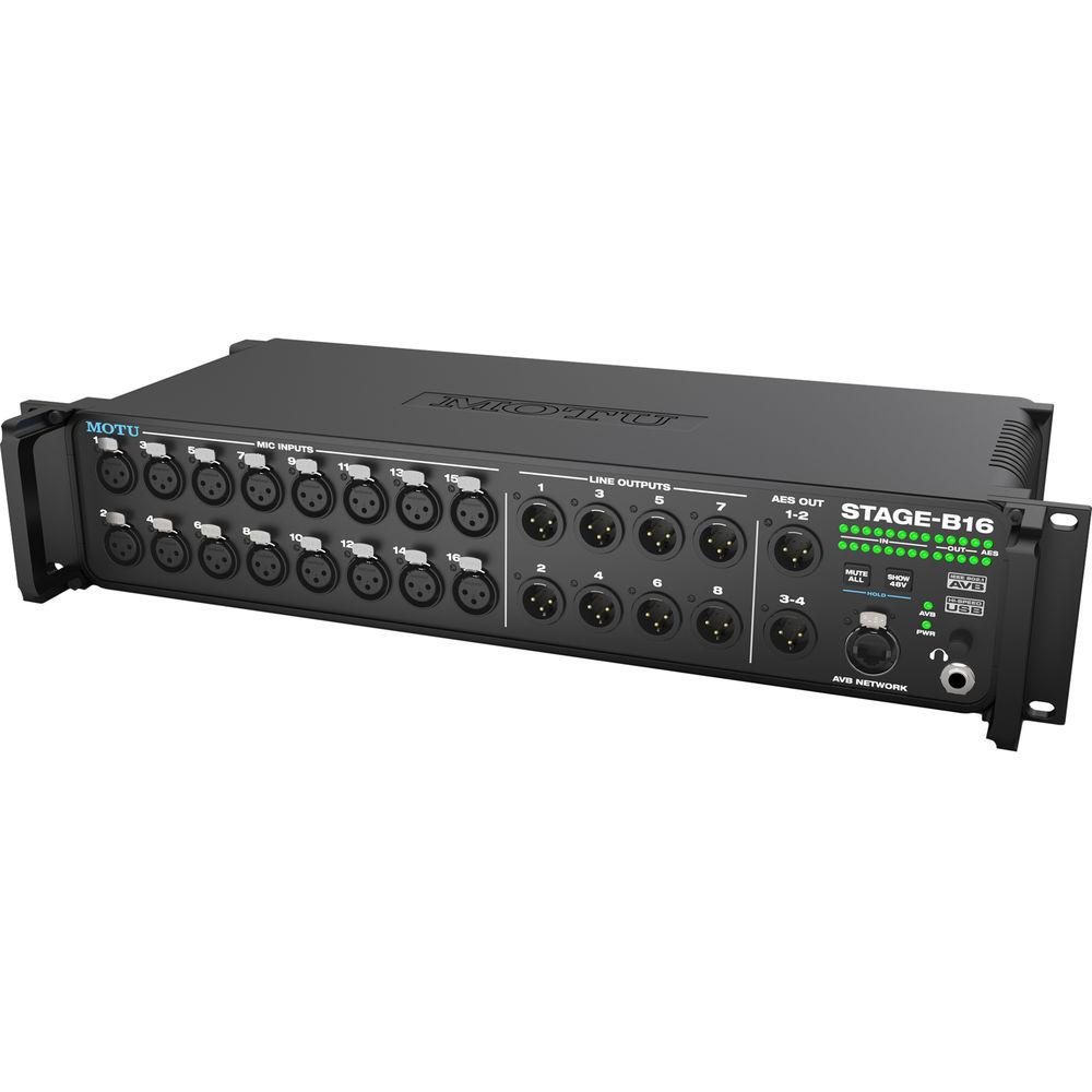 MOTU Stage-B16 - 16-Channel Stage Box and Audio Interface