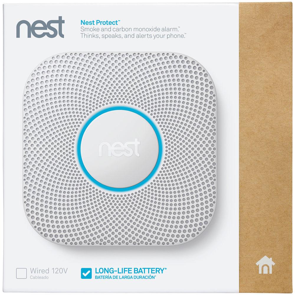 Nest Protect Battery-Powered Smoke and Carbon Monoxide Alarm