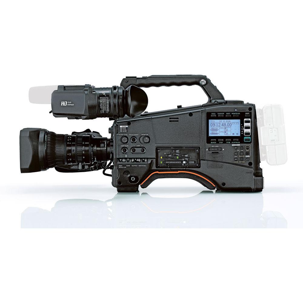 Panasonic AJ-PX380 P2 HD AVC-Ultra Camcorder  with AG-CVF15 Color Viewfinder and 17x Fujinon Zoom Lens