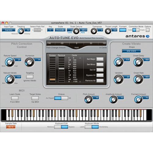 Antares Audio Technologies Auto-Tune 7 TDM RTAS - Pitch and Time Correction Plug-In