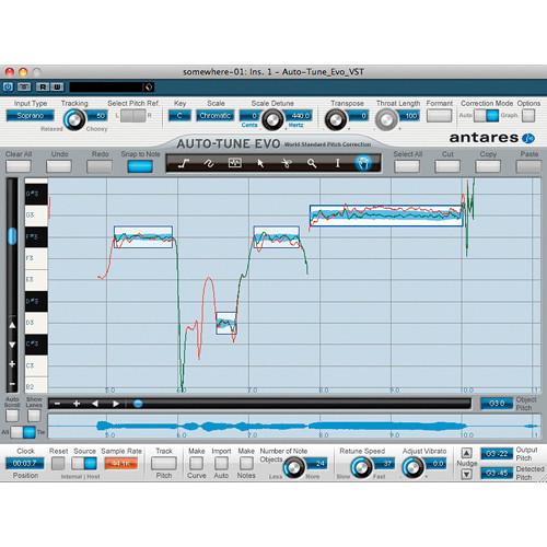 Antares Audio Technologies Auto-Tune 7 TDM RTAS - Pitch and Time Correction Plug-In