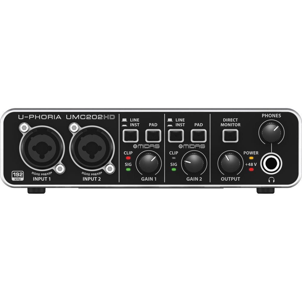 Behringer U-PHORIA UMC202HD - USB 2.0 Audio Interface