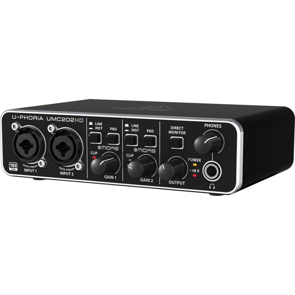 Behringer U-PHORIA UMC202HD - USB 2.0 Audio Interface