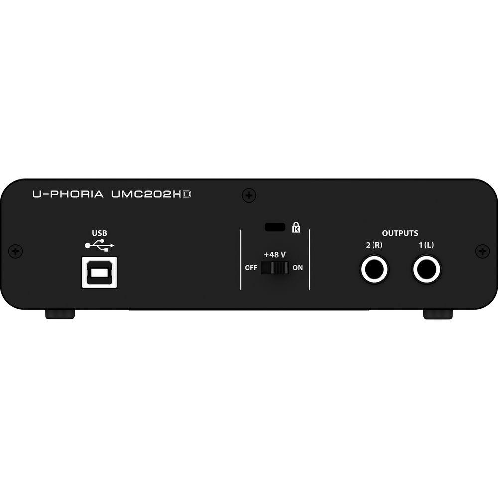 Behringer U-PHORIA UMC202HD - USB 2.0 Audio Interface