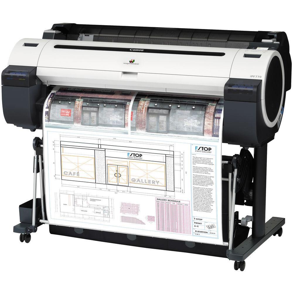 Canon imagePROGRAF iPF770 36" Large-Format Inkjet Printer