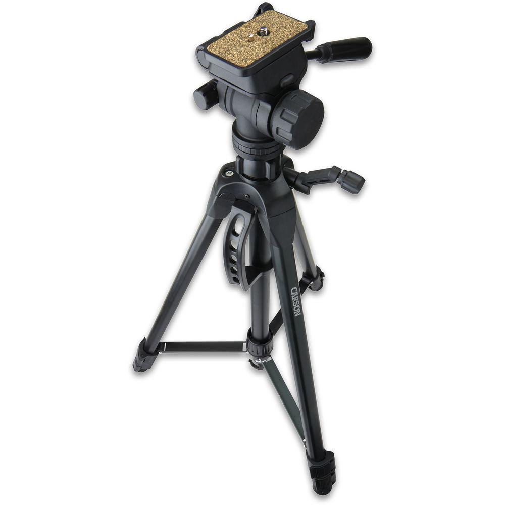 Carson TriForce TF-300 Tripod with Pan Head