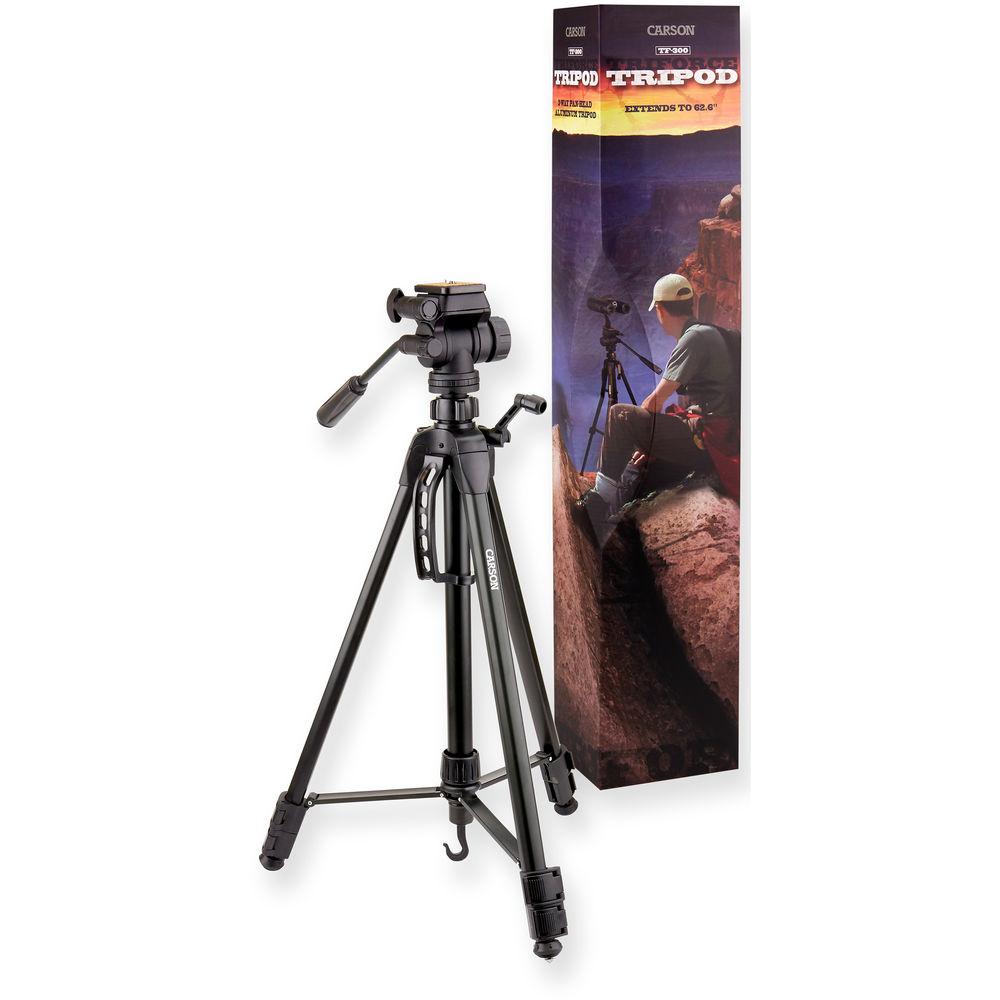 Carson TriForce TF-300 Tripod with Pan Head