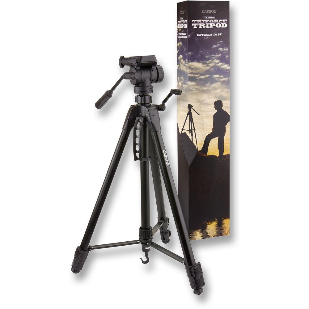 Carson TriForce TF-400 Tripod with Pan Head