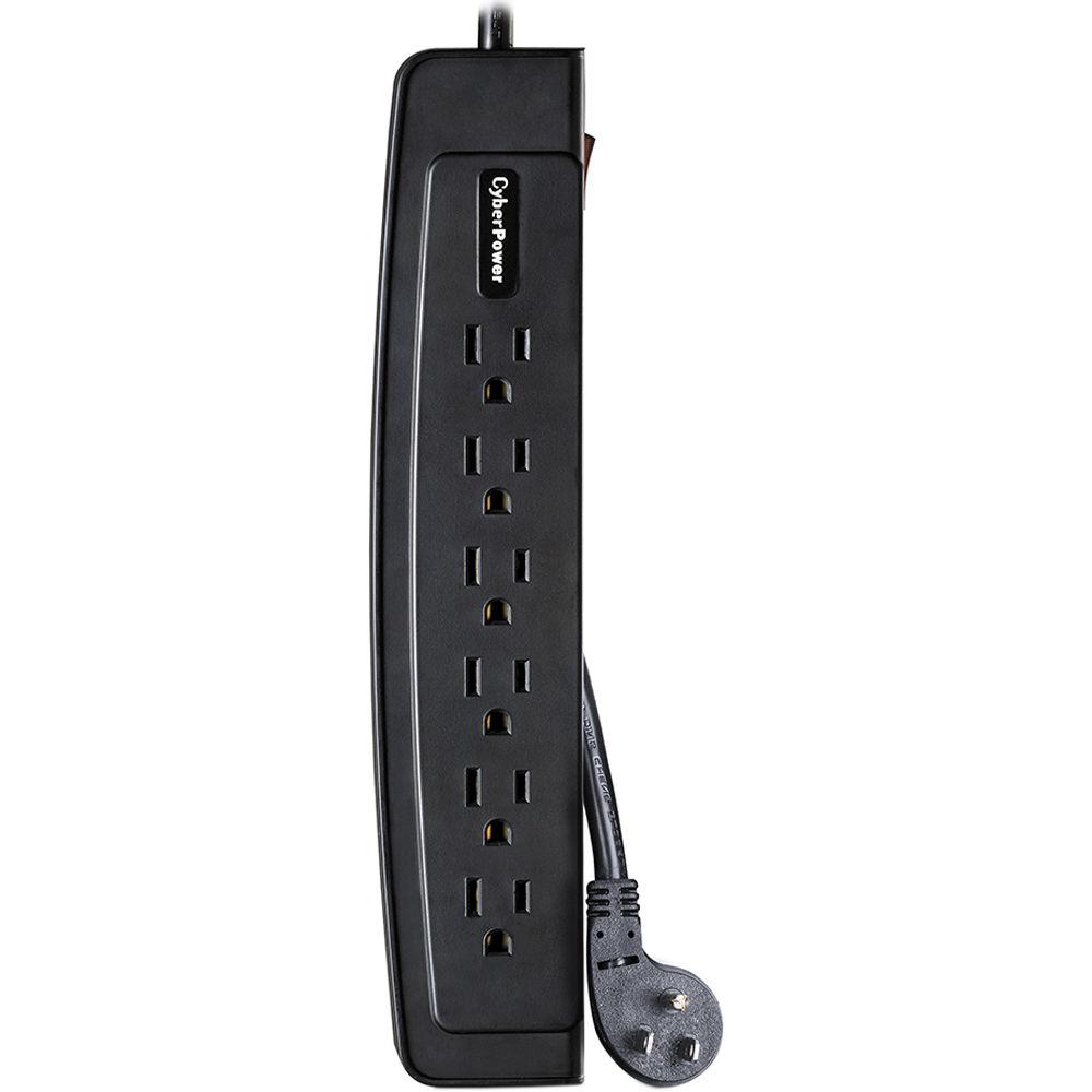 CyberPower CSP604T 6-Outlet Professional Surge Protector
