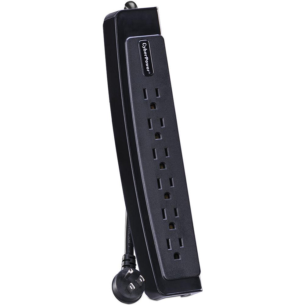 CyberPower CSP604T 6-Outlet Professional Surge Protector