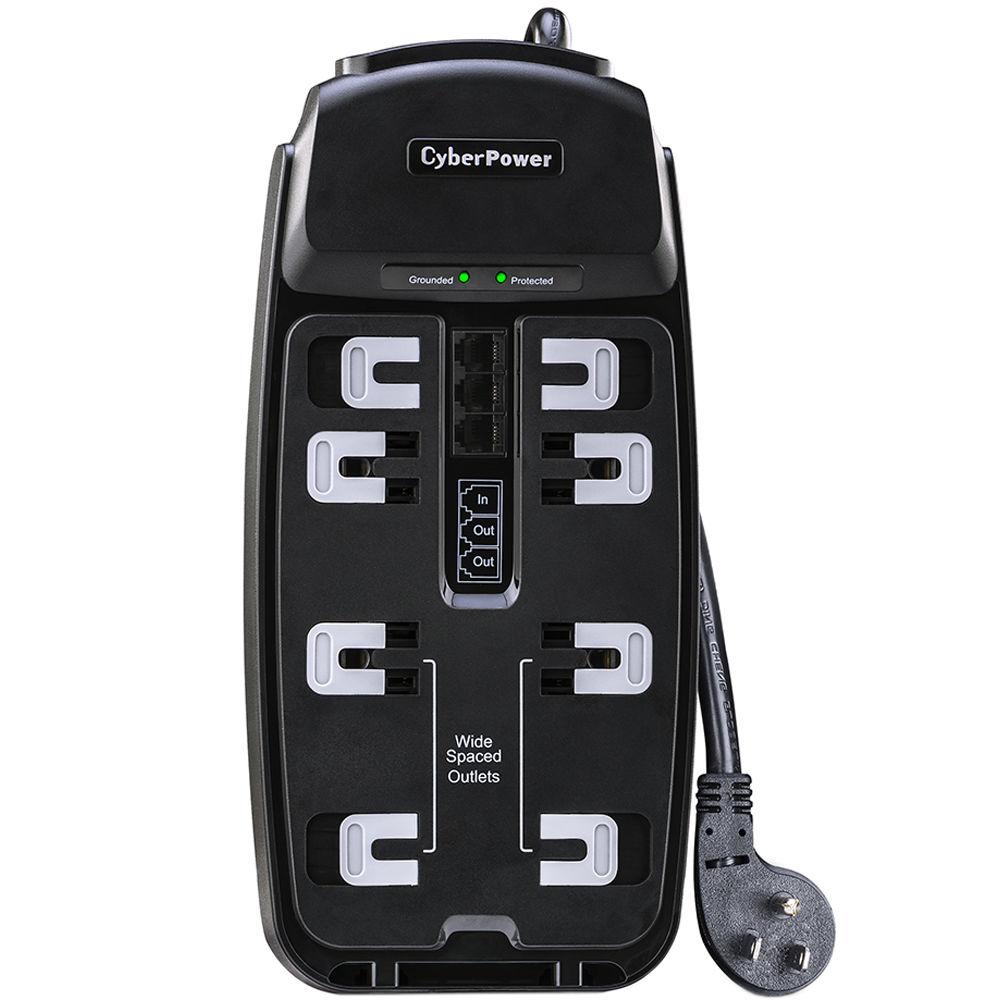 CyberPower CSP806T 8-Outlet Professional Surge Protector