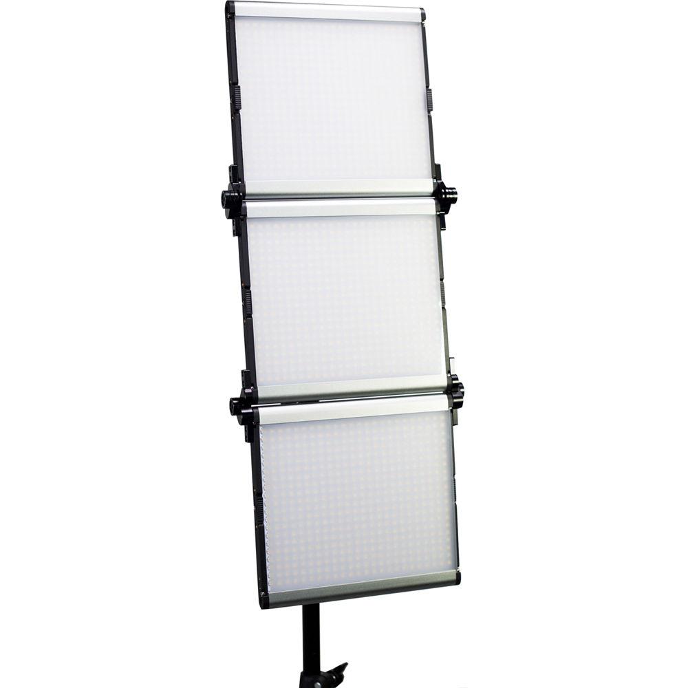 Dracast Silver Series LED1500 Foldable Daylight LED 2-Light Kit