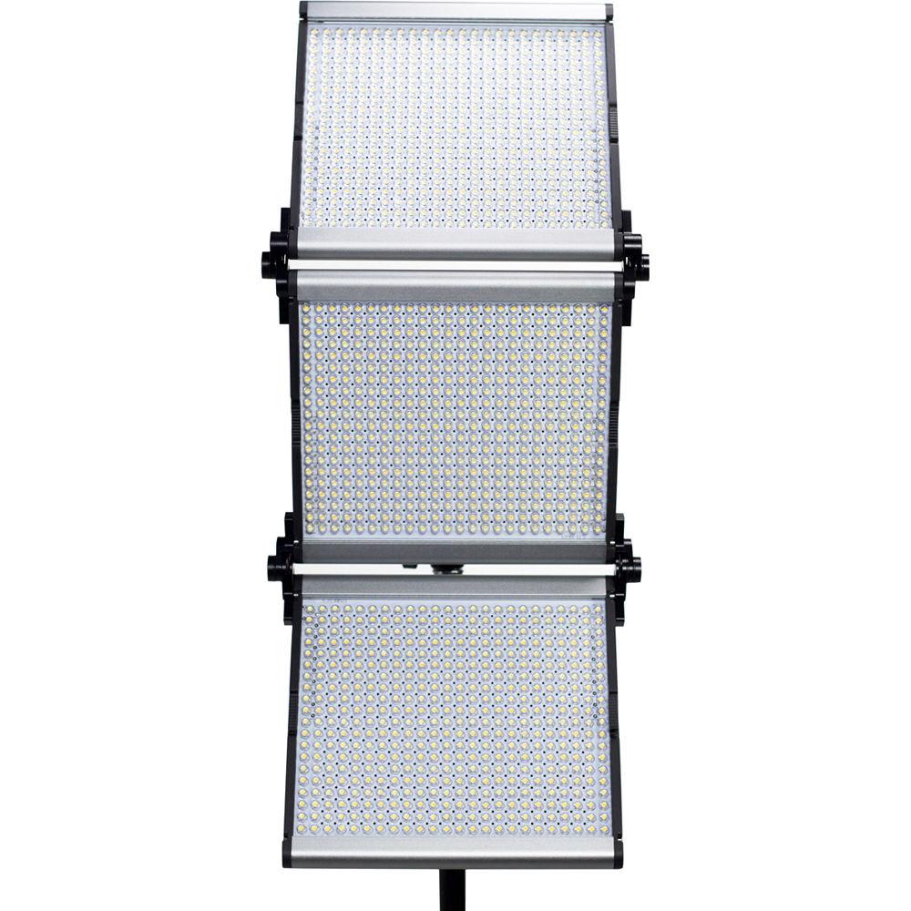 Dracast Silver Series LED1500 Foldable Daylight LED 2-Light Kit