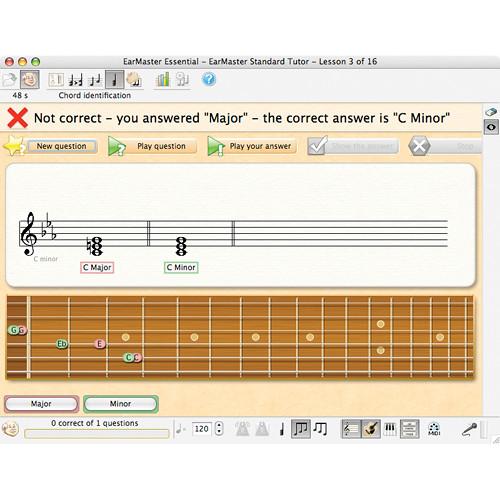 EarMaster 5 Essential - Sight-Singing and Ear Training Software
