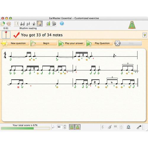 EarMaster 5 Essential - Sight-Singing and Ear Training Software