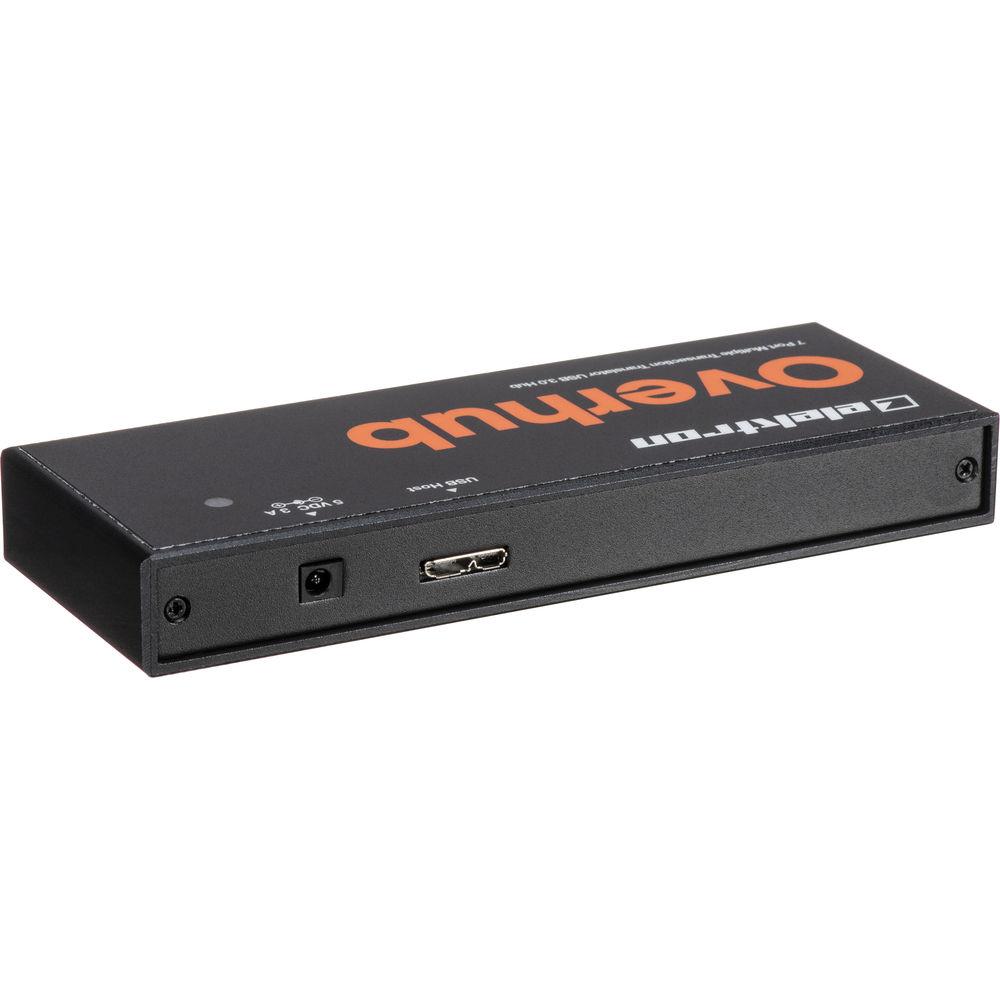 Elektron Overhub 7-Port Multiple Transaction Translator USB 3.1 Gen 1 Hub for Overbridge Software