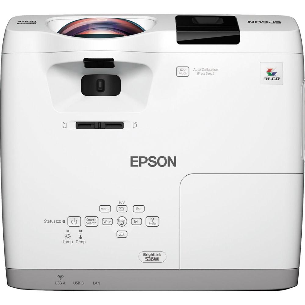 Epson BrightLink 536Wi Interactive WXGA 3LCD Projector