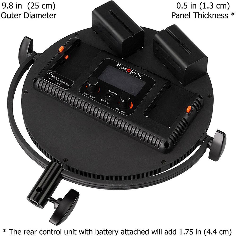 FotodioX C-300RS FlapJack LED Bi-Color Edge Light