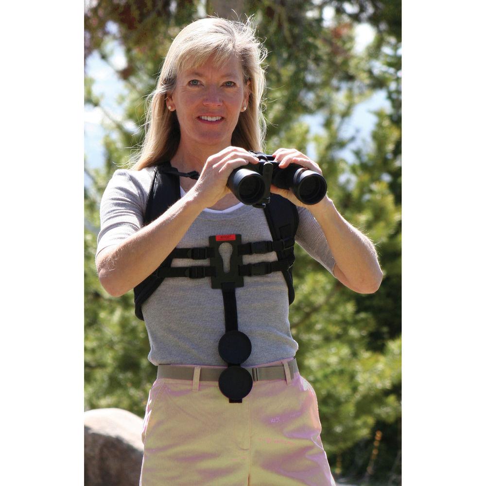 Keyhole Hands-Free Camera Binoculars Carrying Harness with Shoulder Straps