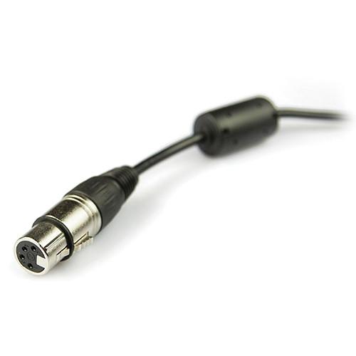 LanParte D-Tap to 4-Pin XLR Power Adapter Cable