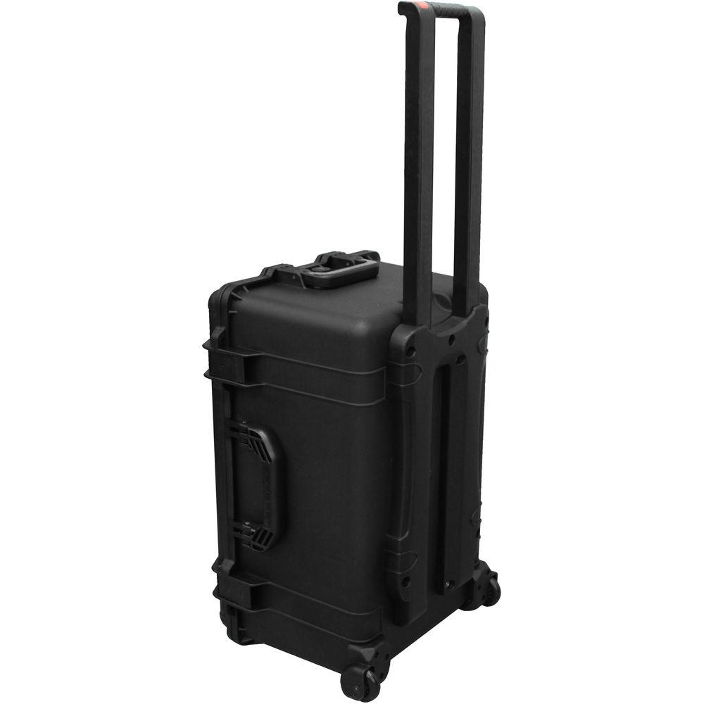 Odyssey Innovative Designs VU221411HW Vulcan Series Utility Case with Pullout Handle and Wheels