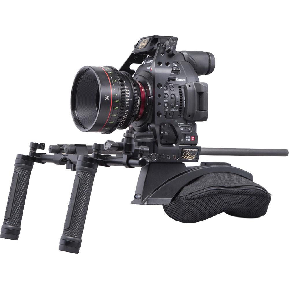 Redrock Micro ultraCage Black Series Field Cinema Rig for Canon EOS C100 C300 MKII