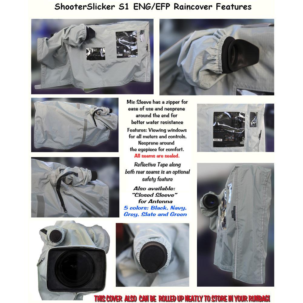 ShooterSlicker S1 ENG EFP Camera Raincover, ShooterSlicker, S1, ENG, EFP, Camera, Raincover
