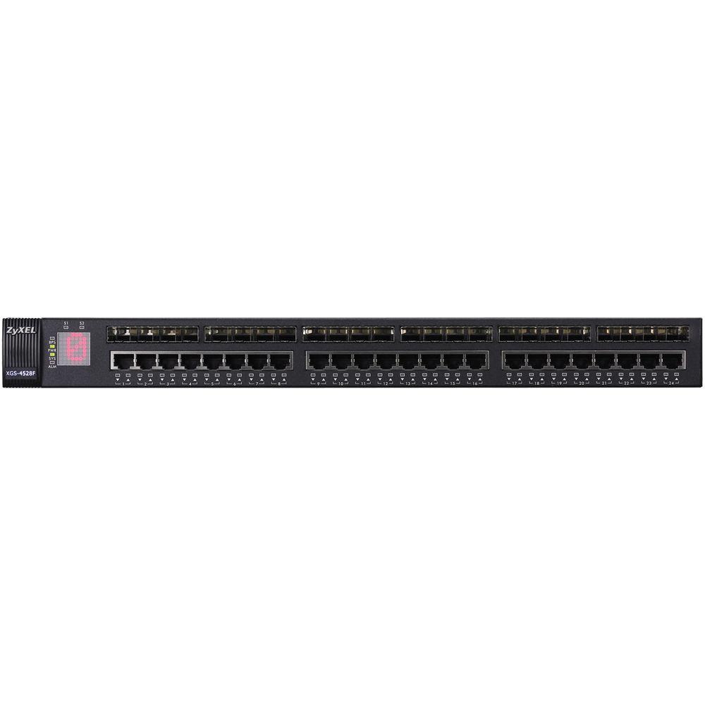 ZyXEL XGS-4528F 24-port GbE Layer 3 Switch with 10GbE Uplink