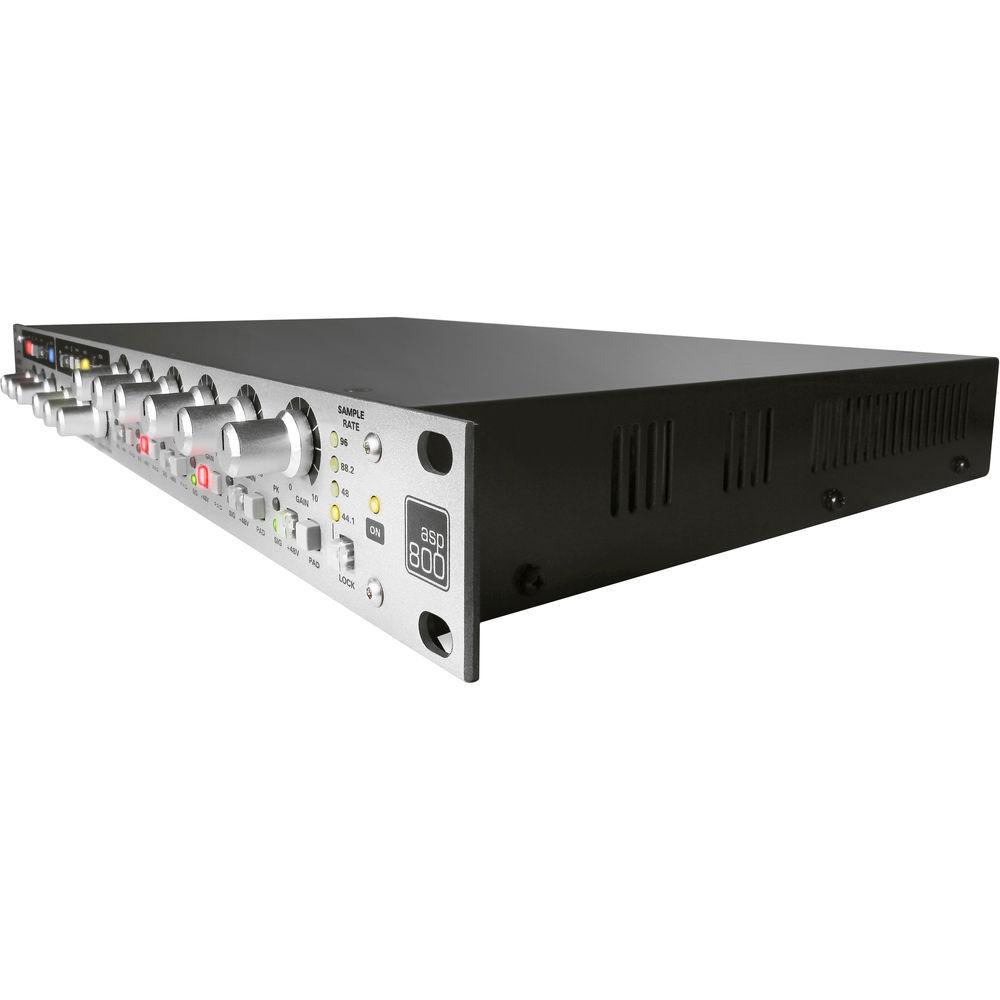 Audient ASP800 - 8-Channel Microphone Preamplifier and ADC with HMX & IRON