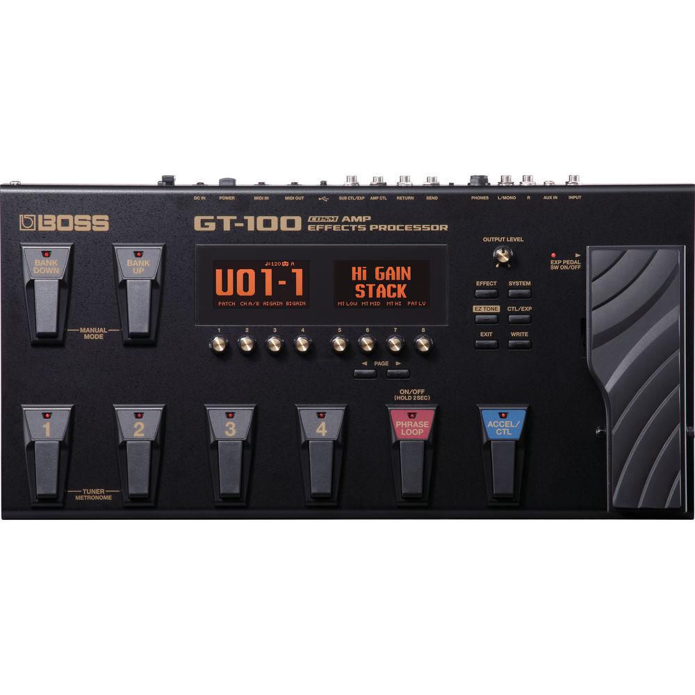 BOSS GT-100 COSM Amp Effects Processor