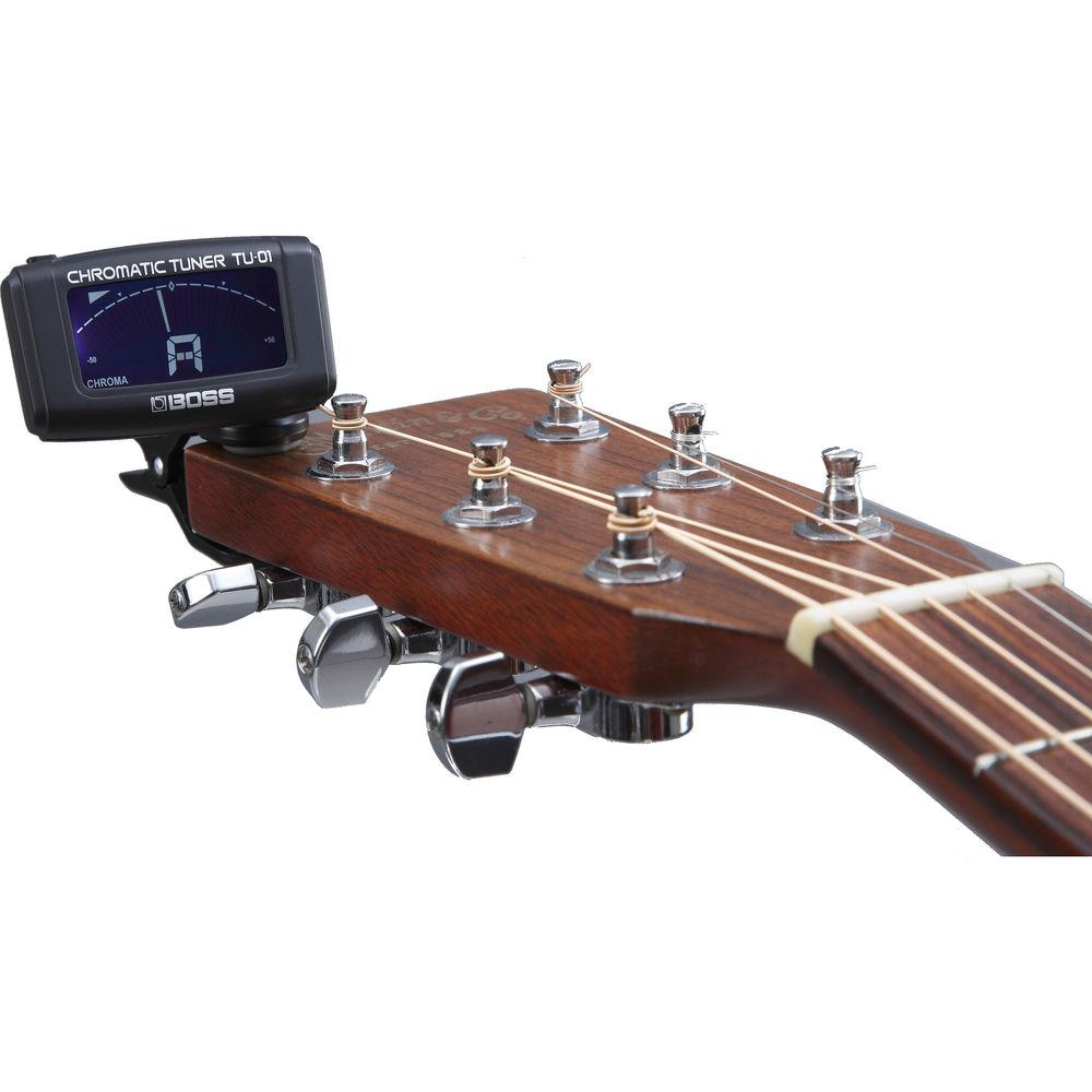 BOSS TU-01 Clip-On Chromatic Tuner